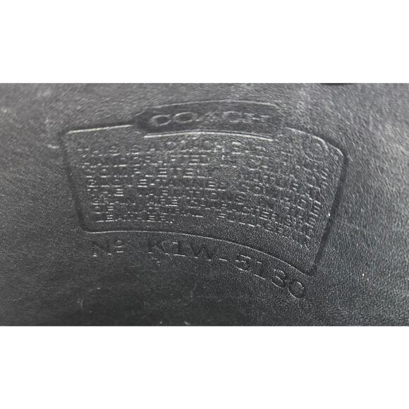 Coach Vintage Black Station Leather Ladies Purse - Picture 8 of 11